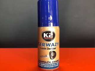 K2 GERWAZY 50 ML - ODMRAŻACZ DO ZAMKÓW SAMOCHODÓW